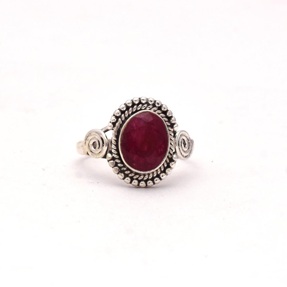 Ruby Boho ring