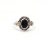 Black Onyx Boho Ring