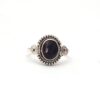 Blue Sapphire Boho Ring