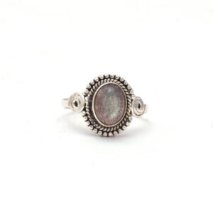 Labradorite Boho Ring