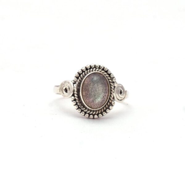 Labradorite Boho Ring
