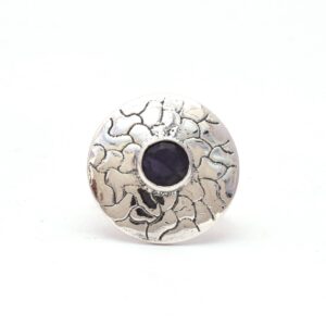 Blue Sapphire Boho Ring