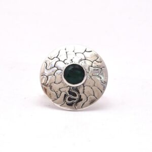 Emerald Boho Ring