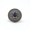 Blue Sapphire Boho Ring