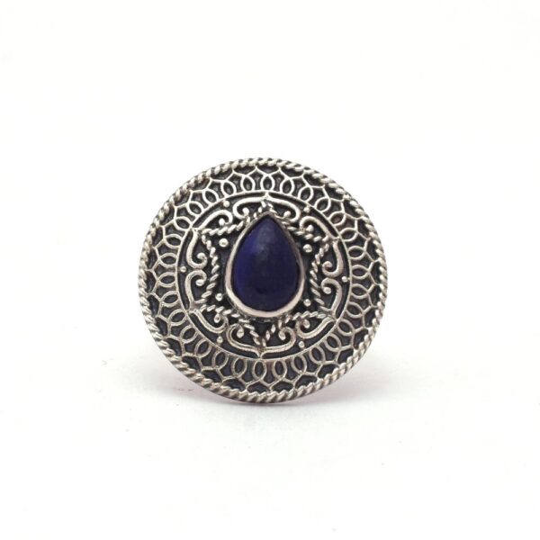 Lapis Lazuli Boho Ring
