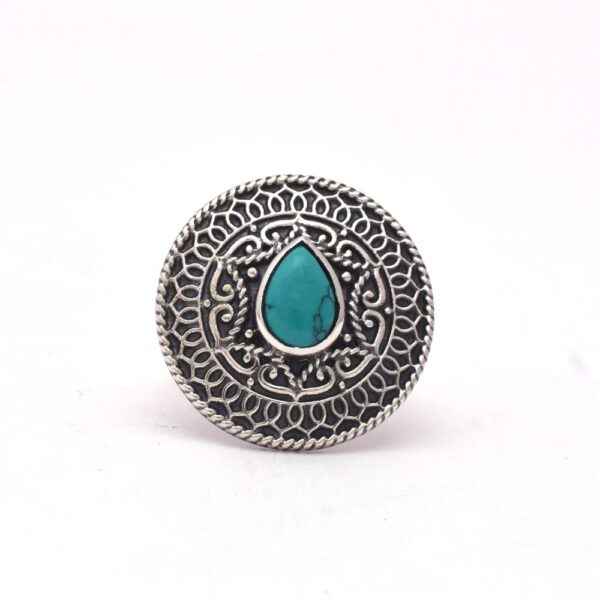 Turquoise Boho ring