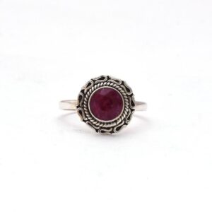 Ruby Boho ring