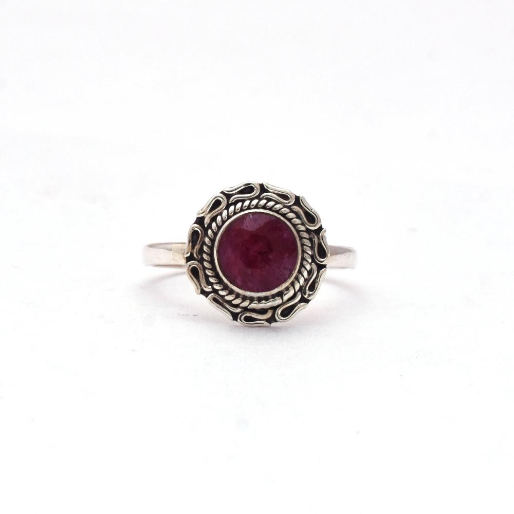 Ruby Boho ring