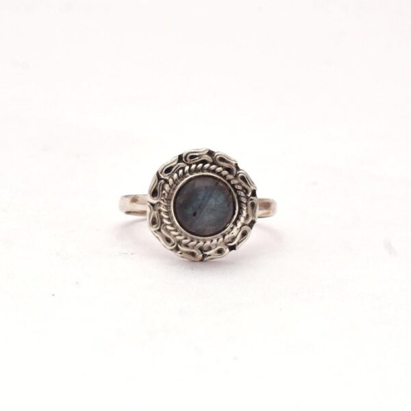 Labradorite Boho Ring