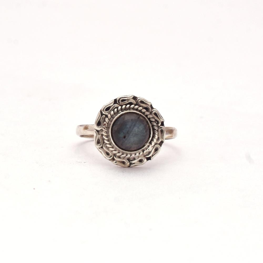 Labradorite Boho Ring
