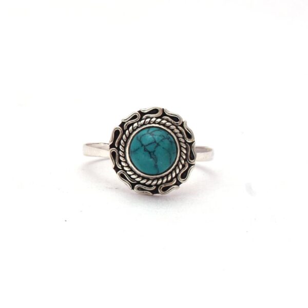 Turquoise Boho ring