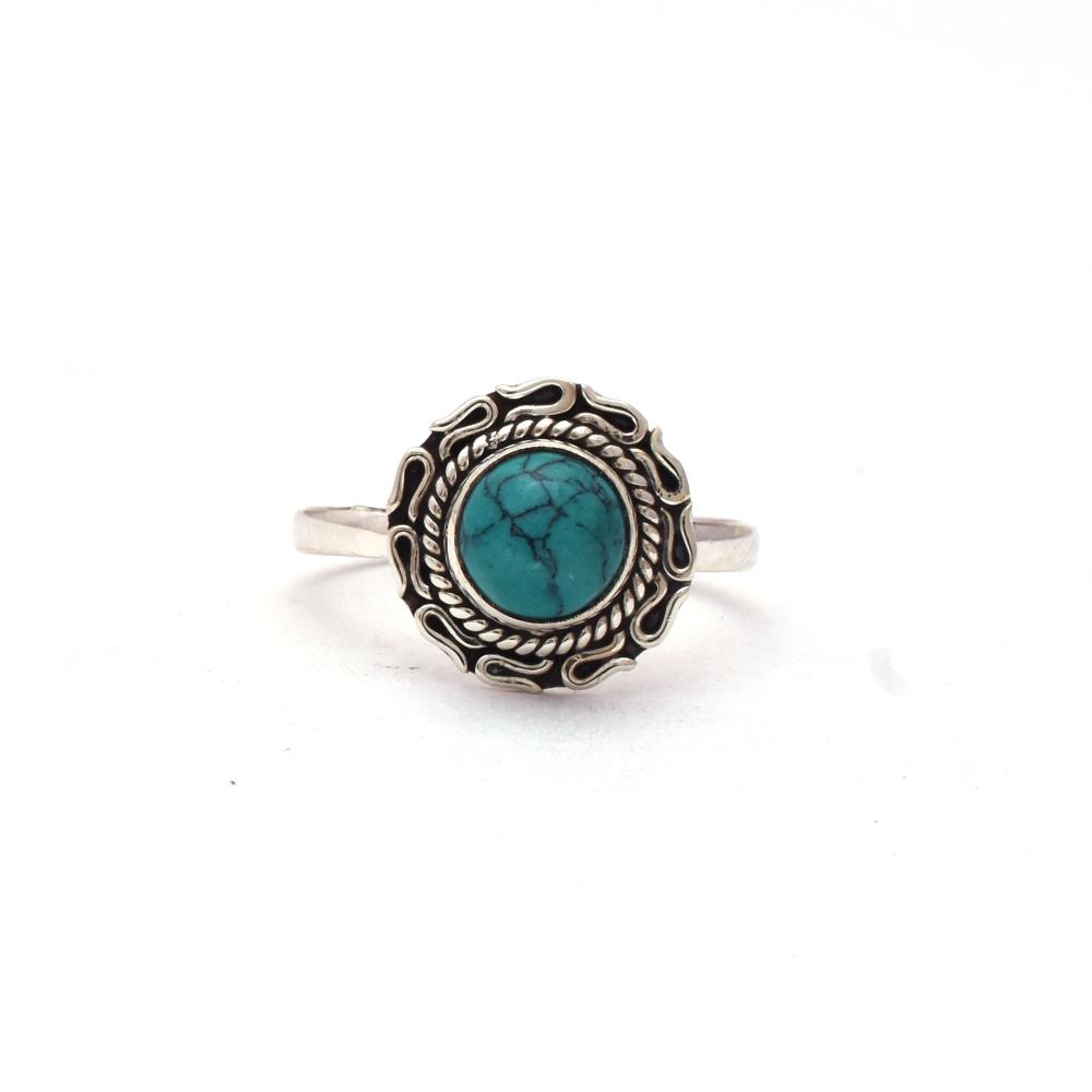 Turquoise Boho ring