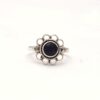 Blue Sapphire Boho Ring