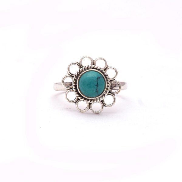 Turquoise Boho ring
