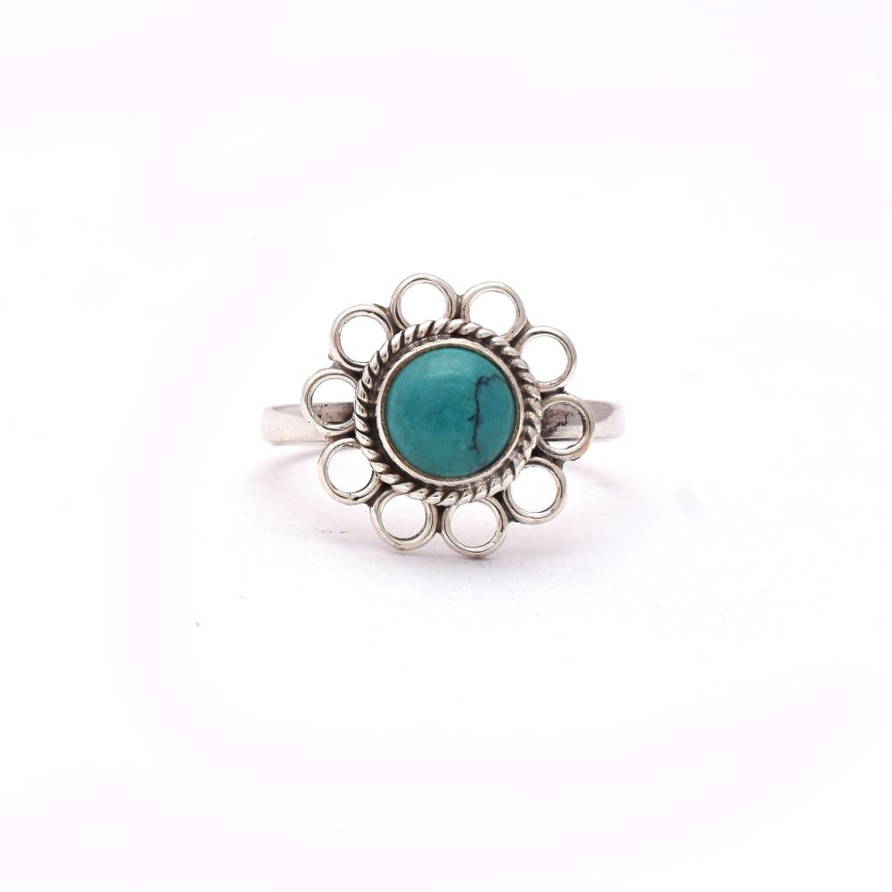 Turquoise Boho ring