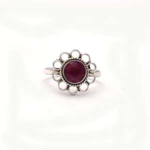 Ruby Boho ring