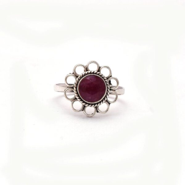 Ruby Boho ring