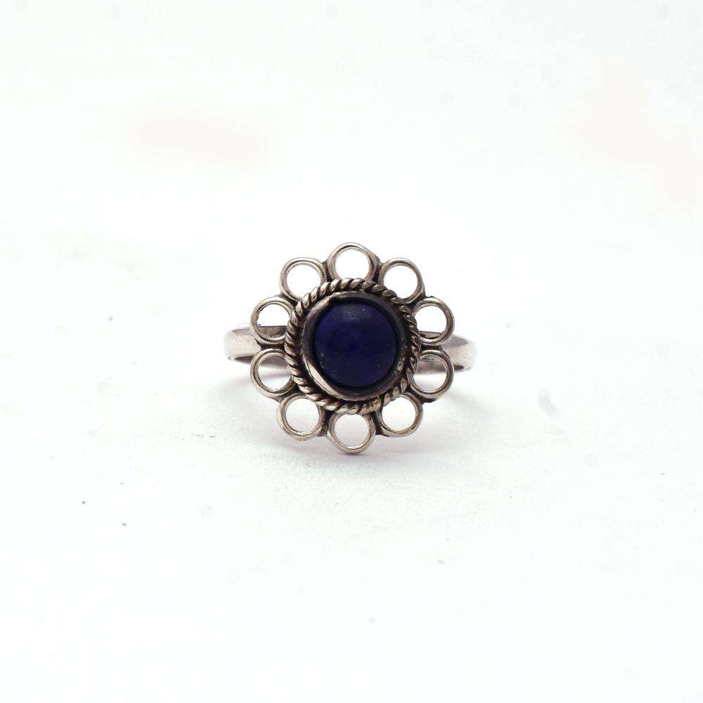 Lapis Lazuli Boho Ring