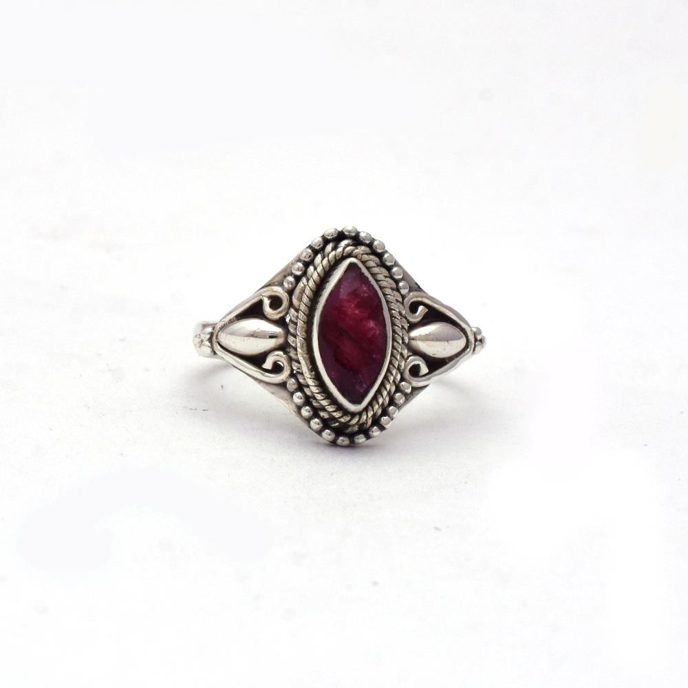 Ruby Boho ring