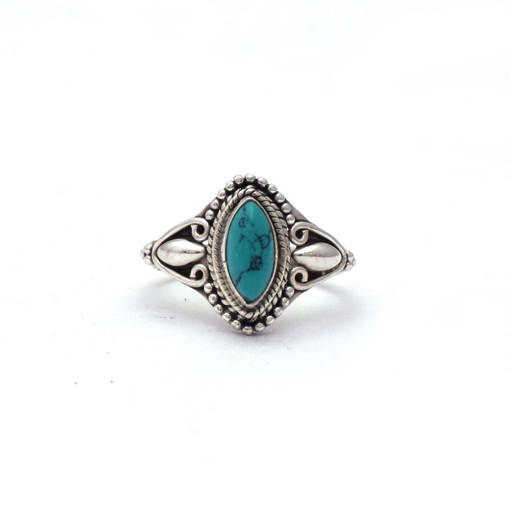 Turquoise Boho ring
