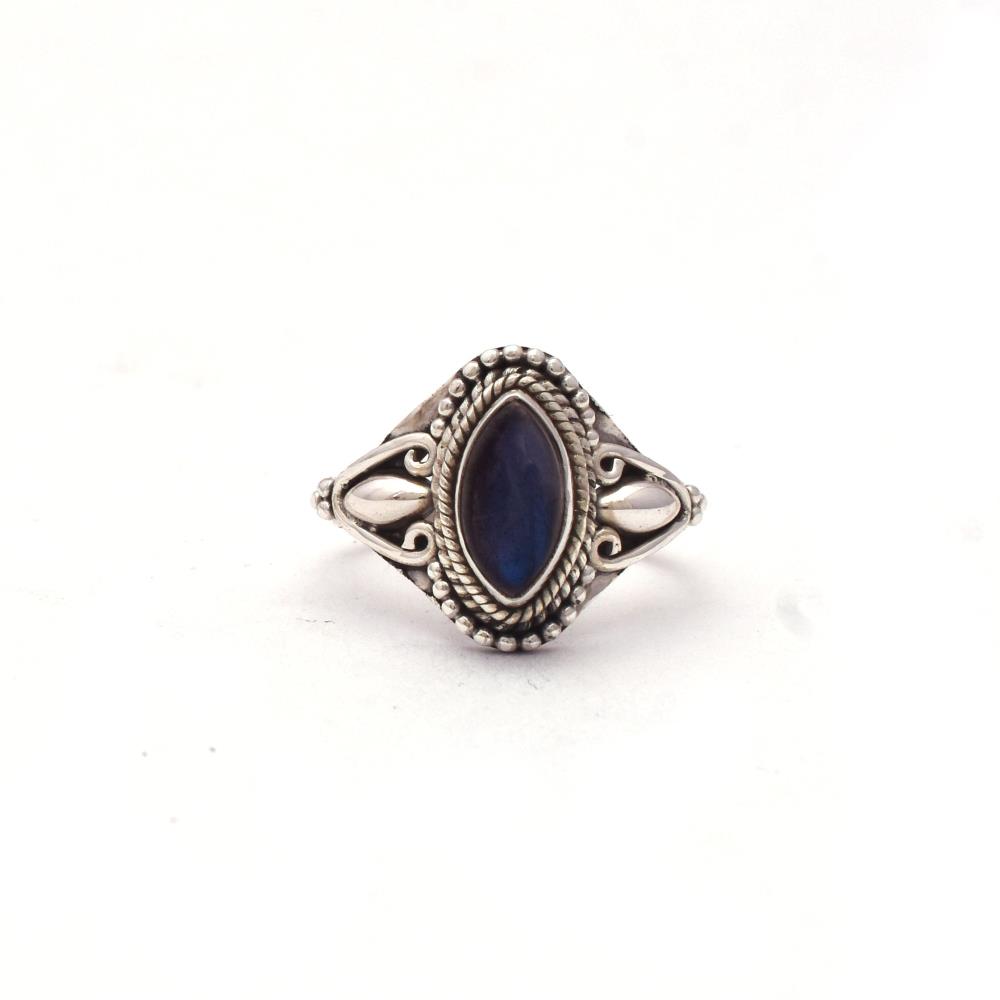 Labradorite Boho Ring