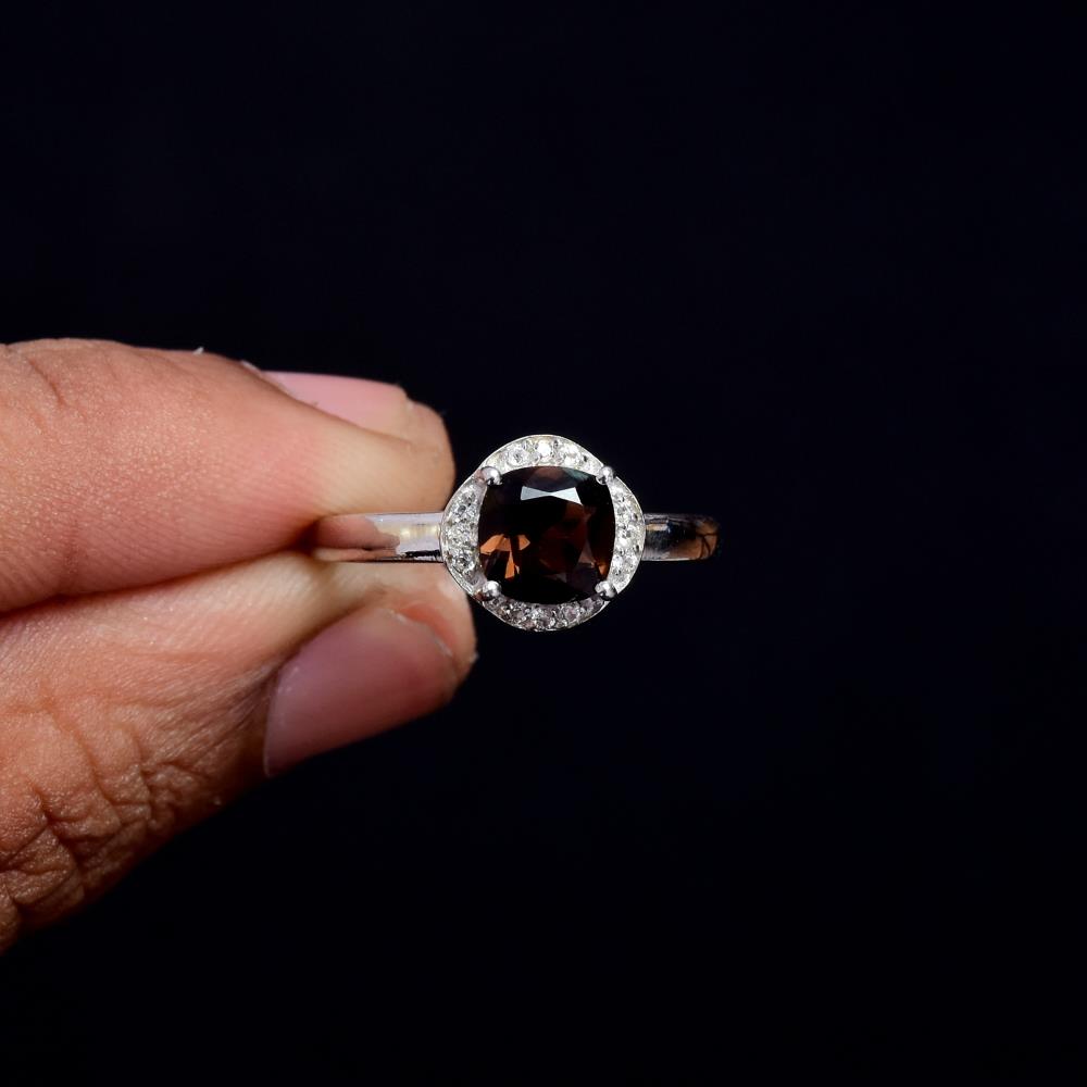 Smoky Quartz Ring