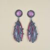 Pink Monalisa Earrings
