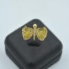 Multi Color Tourmaline Butterfly Ring
