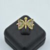 Multi Color Tourmaline Butterfly Ring