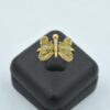 Tourmaline Butterfly ring