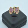 Tourmaline Butterfly ring