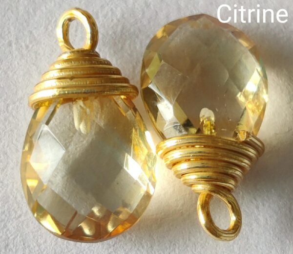 Citrine Gemstone Vintage Pendant Handmade 925 Solid Sterling Silver Designer Big All Size Birthday Gift For Her 5017