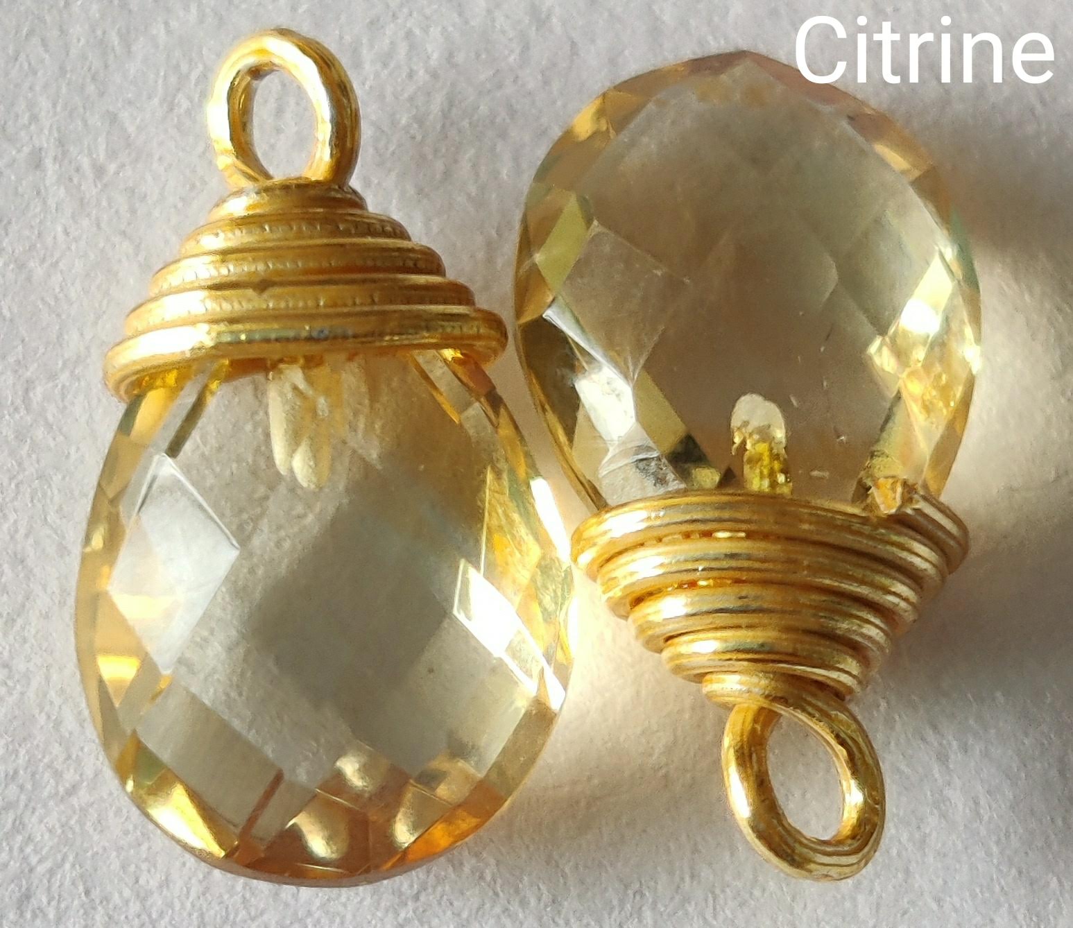 Citrine Gemstone Vintage Pendant Handmade 925 Solid Sterling Silver Designer Big All Size Birthday Gift For Her 5017