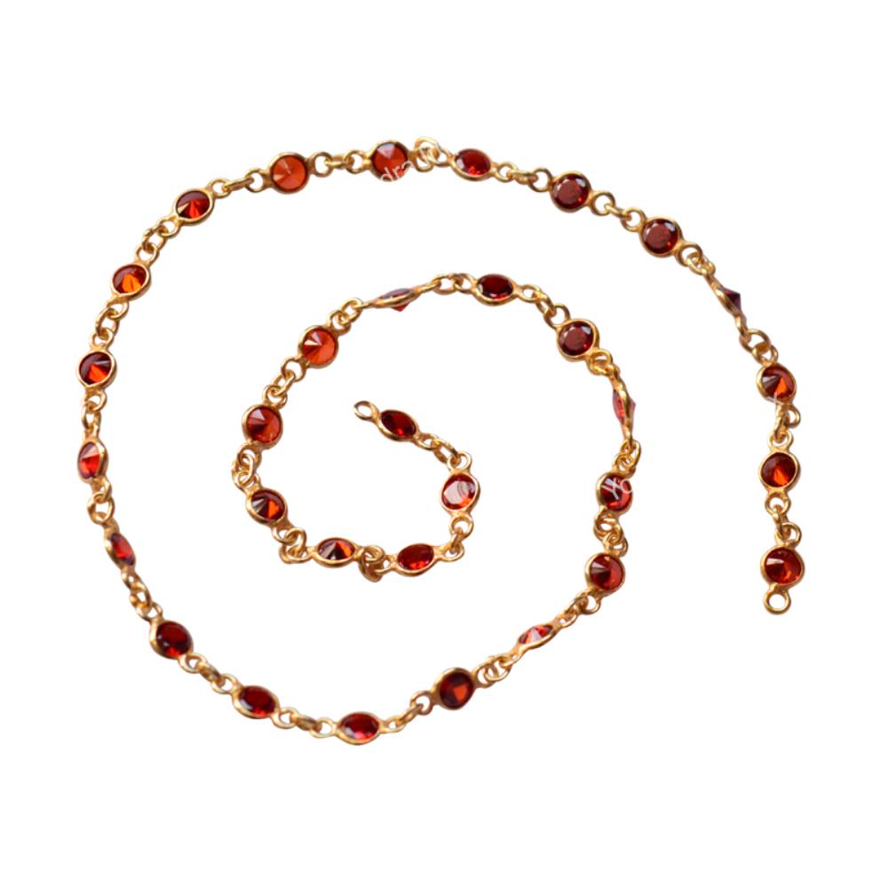 Red Garnet chain