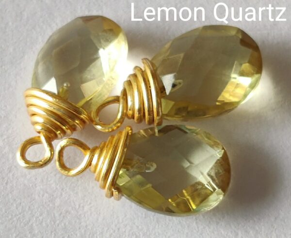 Lemon quartz Gemstone Vintage Pendant Handmade 925 Solid Sterling Silver Designer Big All Size Birthday Gift For Her 5017