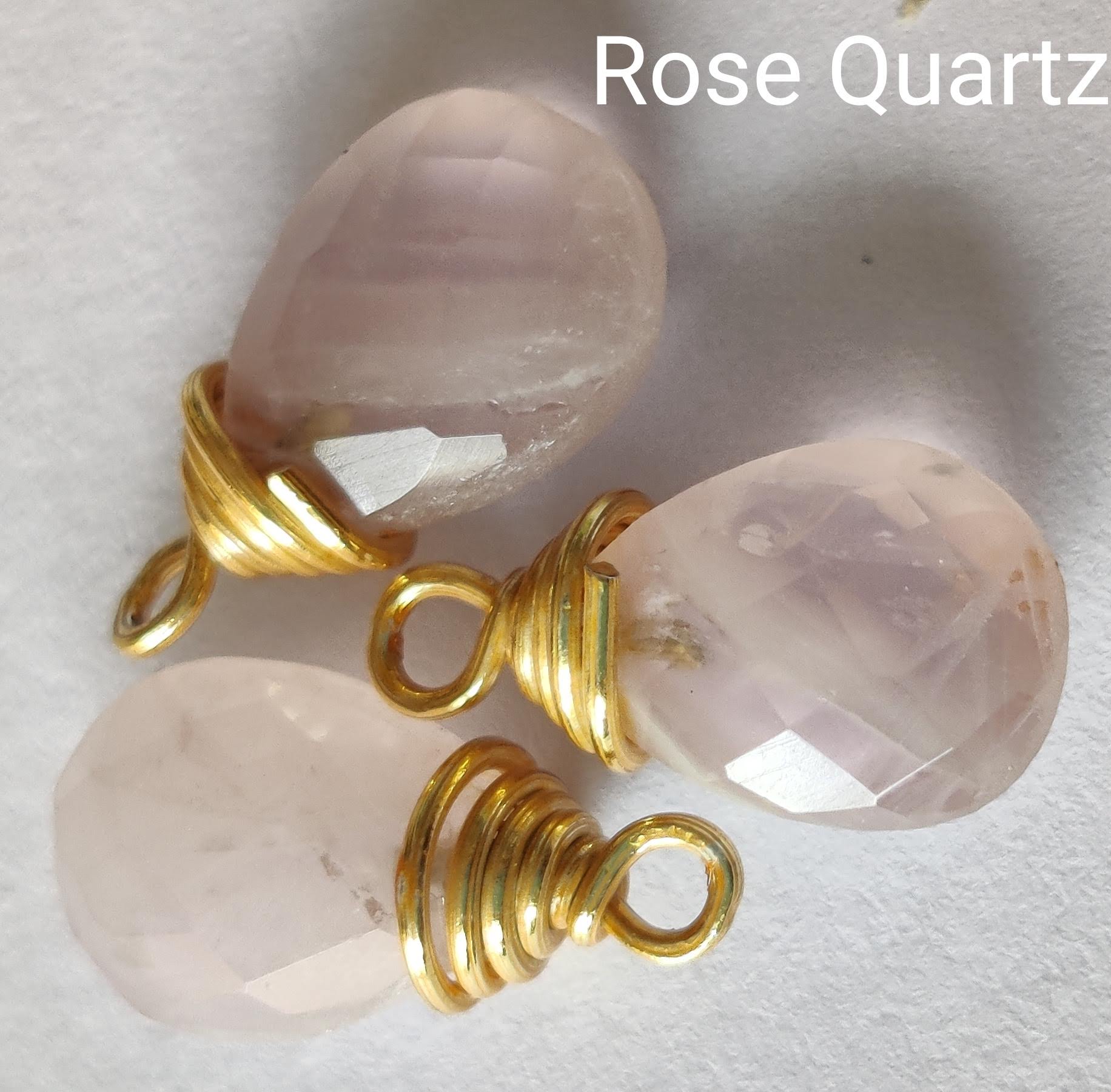 Rose Quartz Gemstone 925 Solid Gemstone 925 Solid Sterling Silver Handmade Pendant Fashion Pendant For Women Bulk Supplier