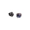 Rough Cut Amethyst Studs Gemstone Women Earrings Jewelry Supplier Trendy 925 Solid Sterling Silver Stud Earrings