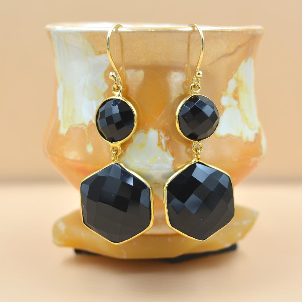 Black Onyx Earrings