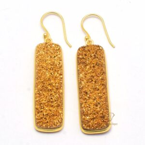 Gold Titanium Earrings