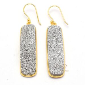 Silver Titanium Earrings