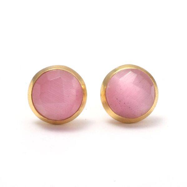 Pink Monalisa Earrings