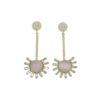 Pink Monalisa Earrings