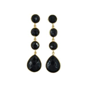 Black Onyx Earrings