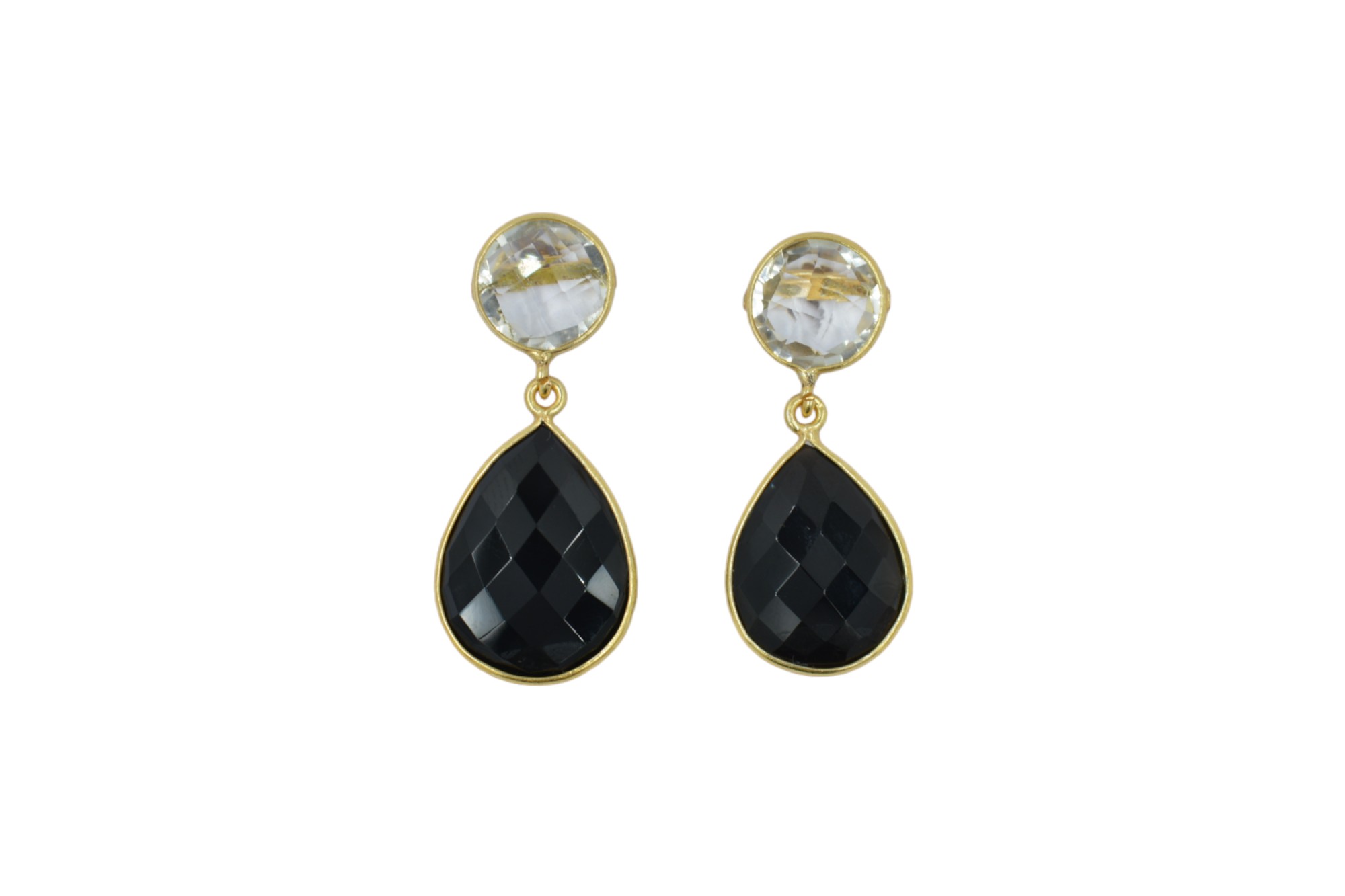 Black Onyx & Crystal