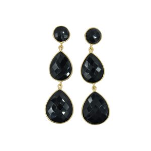 Black Onyx Earrings