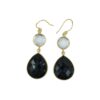 Black Onyx & Crystal