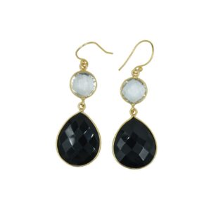 Black Onyx & Crystal