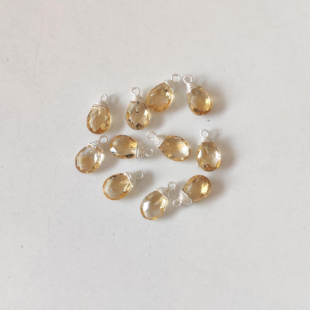 Pear Citrine Gemstone