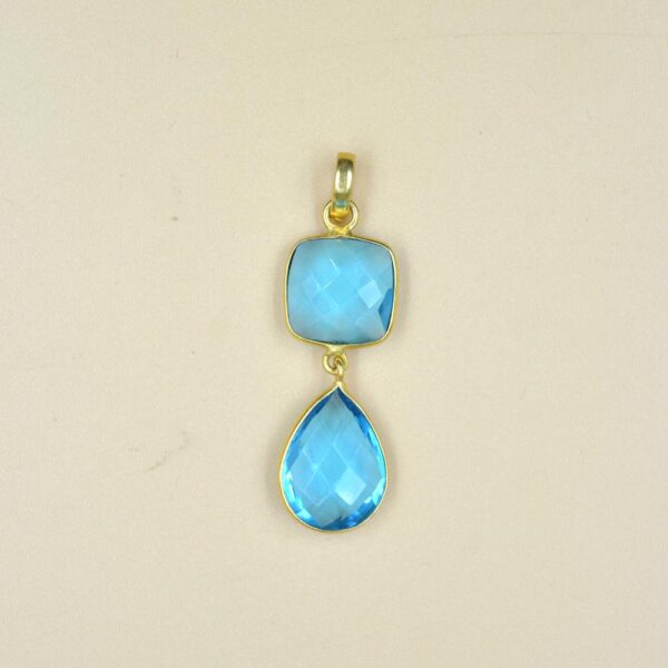 Blue Quartz Pendant
