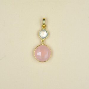 Crystal & Pink Quartz